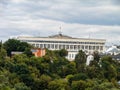 The landscape of the city of Kaluga in Russia.